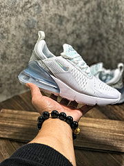 正品订单唯一原底气垫AirMax270贾卡全白现货入仓官网强力操作主推款CD8497100