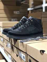 UGG2348黑色户外徒步高帮绑带短靴现货3944