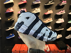 耐克童鞋NikeAirMoreUptempoOG耐克皮蓬篮球鞋耐克复古大AIRLOGO耐克大AIR耐克皮蓬大AIR耐克皮蓬童鞋414962007耐克皮蓬白深蓝2835